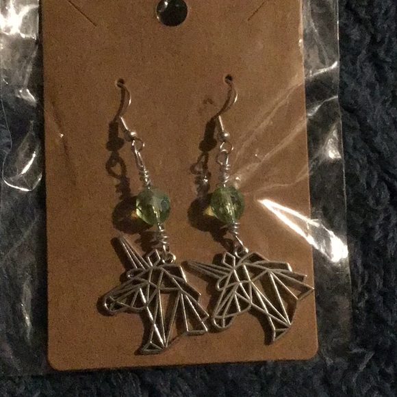 Beautiful handmade unicorn earrings - Picture 1 of 1